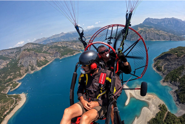 Vol Contemplation en Paramoteur (Tallard, Hautes-Alpes - 05)