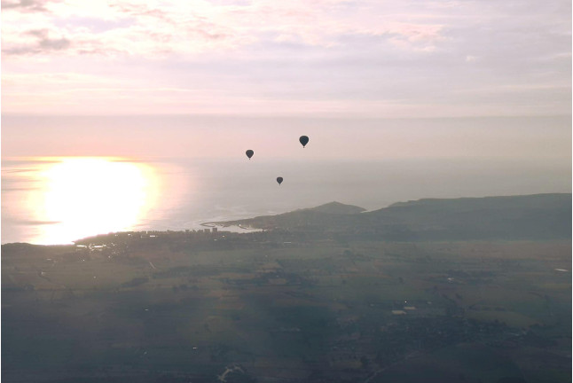 Vol en Montgolfière avec Champagne au-dessus de l'Empordà (Costa Brava, Espagne)