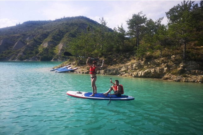Yoga Paddle dans les Gorges du Verdon (Castellane, Alpes-de-Haute-Provence - 04)
