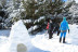 Construction d'Igloo (Formigal, Espagne)