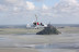 Vol sur le Mont Saint-Michel, sa Baie et les Falaises de Champeaux en Autogire (Le Val-Saint-Père, Manche - 50)