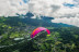 Vol Hirondailes en Parapente au-dessus du Massif des Saix (Samoëns, Haute-Savoie - 74) 