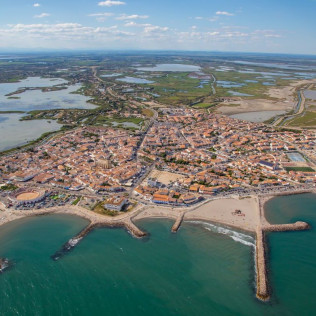 Découverte Petite Camargue et Aigues-Mortes en Hélicoptère (Hérault - 34)