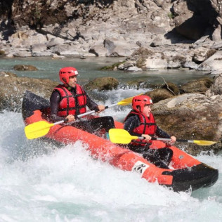 Canoë Gonflable : Hot dog à choisir parmi différentes rivières (Hautes-Alpes - 05)