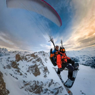 Baptême de Parapente dans les Trois Vallées (Courchevel, Savoie - 73)