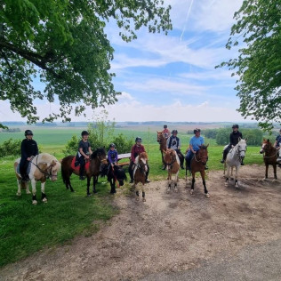 Balade à Cheval au Poney Club Le Cheyenne (Seine-et-Marne, Île-de-France- 77)