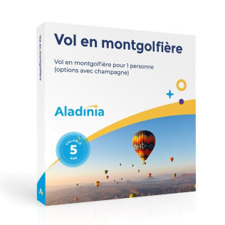 Box Cadeau Vol en Montgolfière