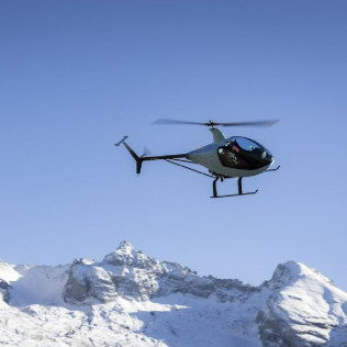 Baptême de l'Air en Hélicoptère ULM dans les Alpes (Tournon, Haute-Savoie - 74)