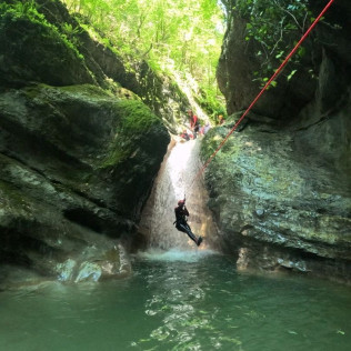 Canyoning dans le Vercors au Canyon du Versoud avec Photos (Saint-Joseph-de-Rivière, Isère- 38)