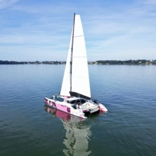 Demi-journée en Catamaran dans la Rade de Lorient (Larmor-Plage, Morbihan - 56)
