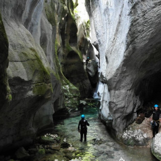 Canyoning Sensation au Canyon des Moules Marinières (Isère - 38)