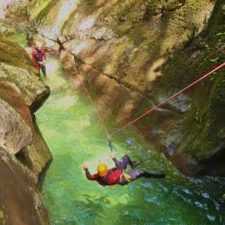 Canyoning dans les Alpes (Grenoble, Isère - 38)
