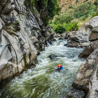 Canyoning dans les Gorges de la Guillera (Clara, Pyrénées-Orientales - 66)