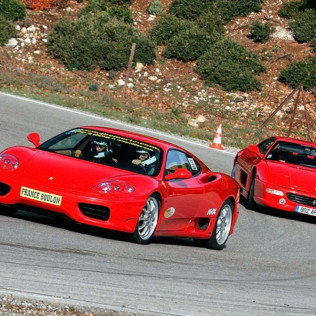 Rally sur Circuit d’une Journée en Peugeot 206 S 16 et en Ferrari 458 avec JB Emeric (Alès, Gard - 30)