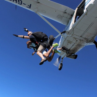 Initiation Saut en Parachute Tandem (Marzy, Nièvre - 58)