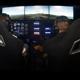 Simulateur Avion pour deux (Piton Saint-Leu, La Réunion - 974)