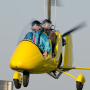 Baptême de l'air en ULM Autogire (Issenheim, Haut-Rhin - 68)