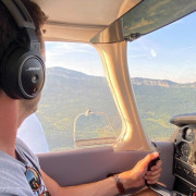 Survol de Besançon en Avion Privé (La Vèze, Doubs - 25)