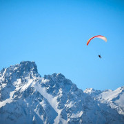 Vol d'Hiver en Parapente (La Plagne, Savoie - 73)