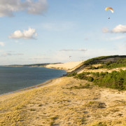 Vol en Parapente Premium et Initiation au Pilotage avec Photo et Vidéo (Dune du Pilat, Gironde - 33)