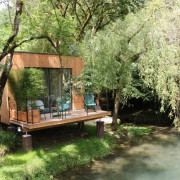 Séjour Insolite : 2 Nuits en Cabane dans les Arbres avec Accès au Bain Nordique au Domaine Pont Roche & Spa (Frénois, Bourgogne - 21)