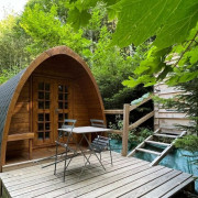 Séjour Insolite : Nuit en Cabane dans les Bois “POD” avec Petit-déjeuner et Spa (Belsentes, Ardèche - 07)