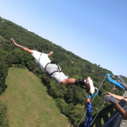 Saut à l'Élastique au Viaduc de l'Auzon ou Viaduc du Blanc (Indre - 36)