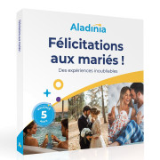 Chèque cadeau : Félicitations aux mariés