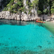 Excursion d’une Journée en Kayak au Parc National des Calanques (Cassis, Bouches-du-Rhône- 13)