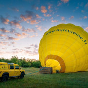 Vol en Montgolfière au dessus de la Sarthe (Tours, Indre-et-Loire - 37)