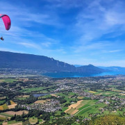 Baptême de l’Air “Découverte” en Parapente autour d’Aix-les-Bains (Savoie- 73)