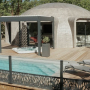 Séjour en Logement Insolite : Nuit dans un Dôme avec Champagne, Accès Spa Privé et Piscine Chauffée (Chartrier-Ferrière, Corrèze - 19)