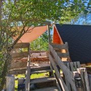 Séjour Insolite : Nuit en Cabane Indiana avec Petit-déjeuner et Accès Spa Privatif au Souffle du Saule (Buhl-Lorraine, Moselle - 57)