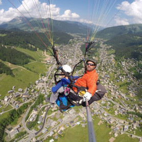 Vol Biplace en Parapente dans les Alpes (Morzine, Haute-Savoie - 74)