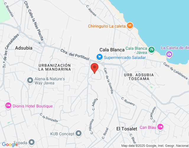 localización