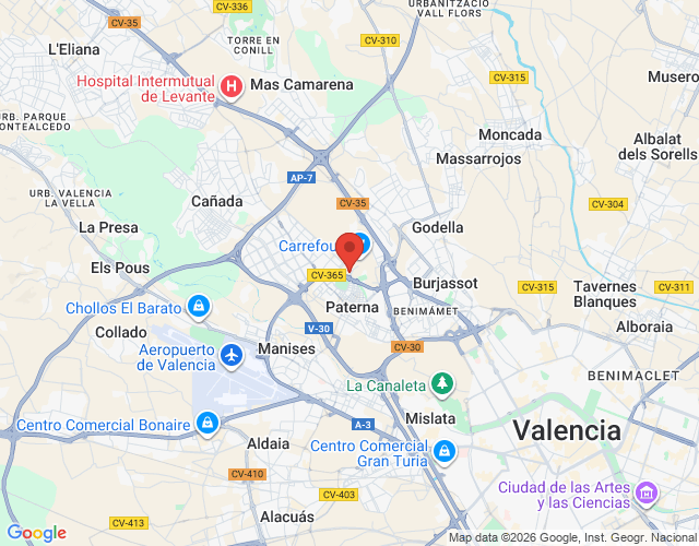 localización