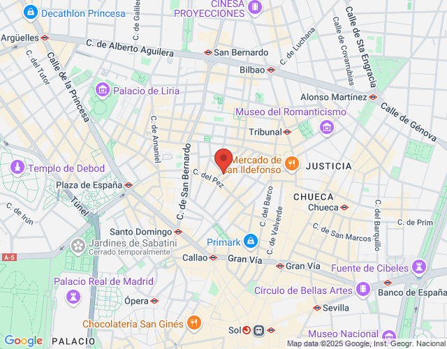 localización